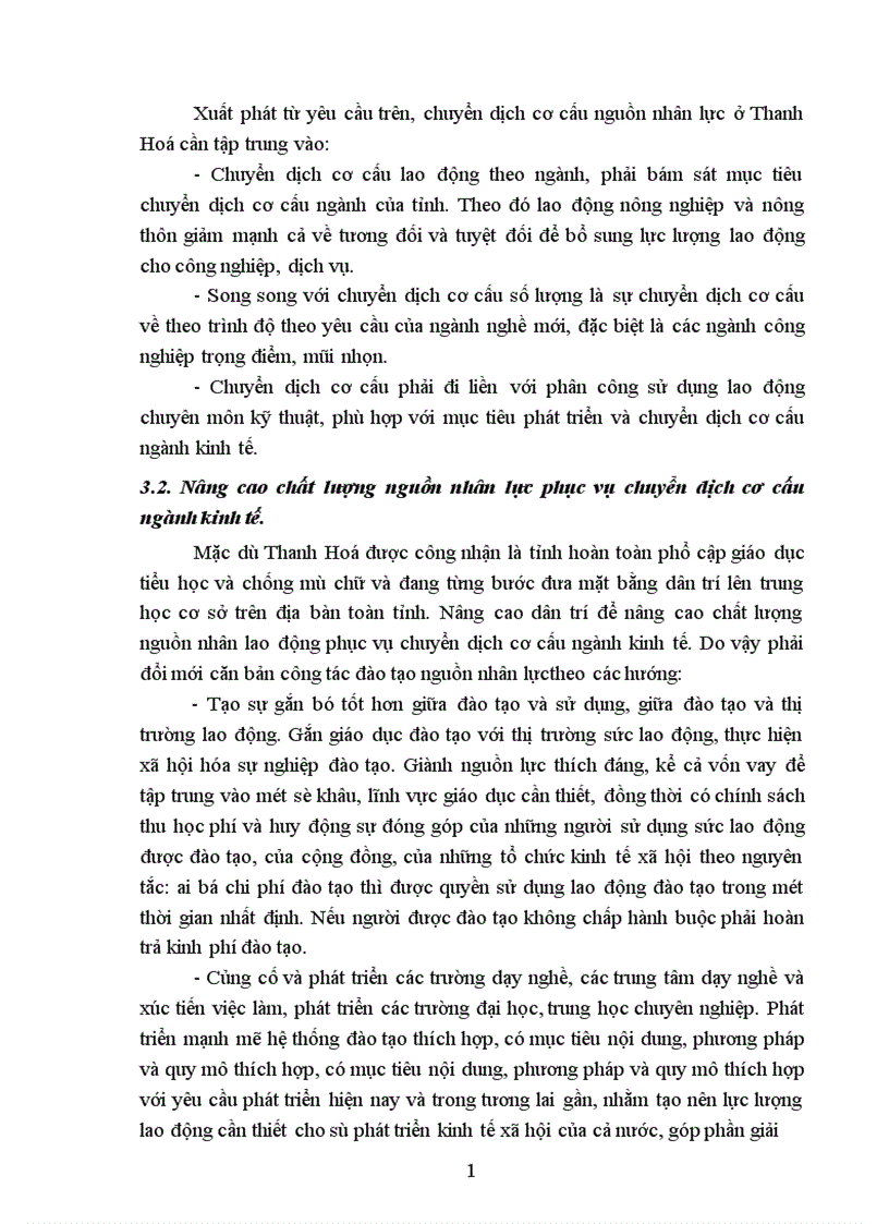 image for page Phương hướng và giải pháp chủ yếu nhằm đẩy mạnh chuyển dịch cơ cấu ngành kinh tế của tỉnh Thanh Hoá