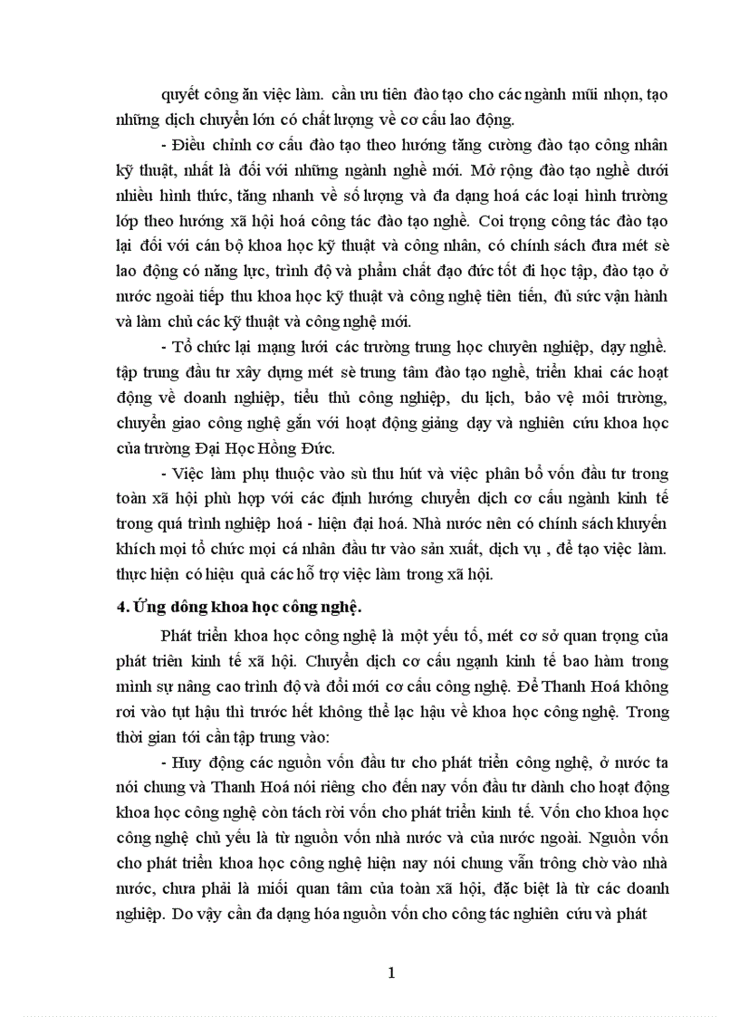 image for page Phương hướng và giải pháp chủ yếu nhằm đẩy mạnh chuyển dịch cơ cấu ngành kinh tế của tỉnh Thanh Hoá