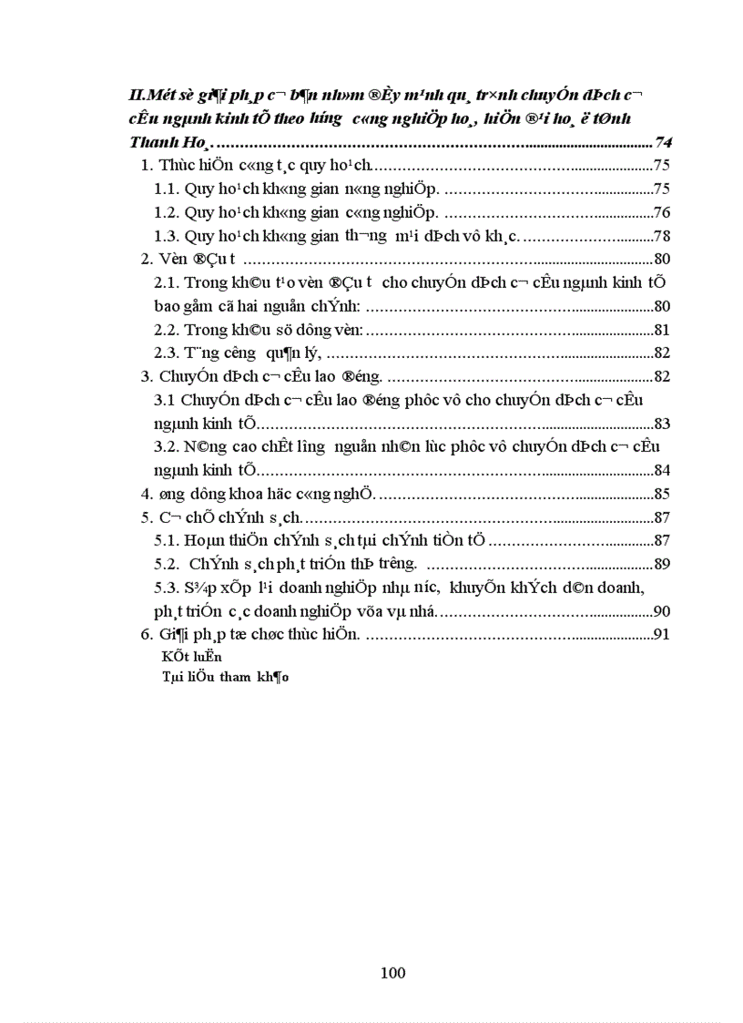 image for page Phương hướng và giải pháp chủ yếu nhằm đẩy mạnh chuyển dịch cơ cấu ngành kinh tế của tỉnh Thanh Hoá