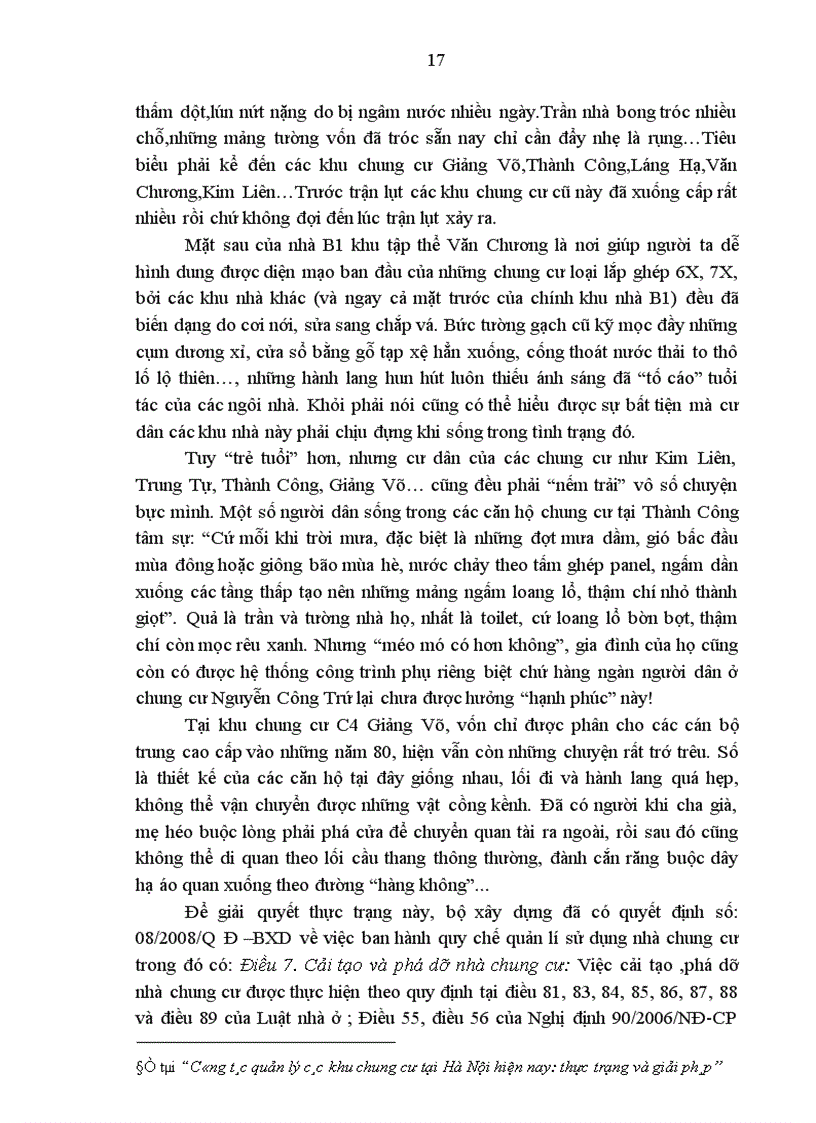 image for page Công tác quản lý các khu chung cư tại Hà Nội hiện nay thực trạng và giải pháp 1
