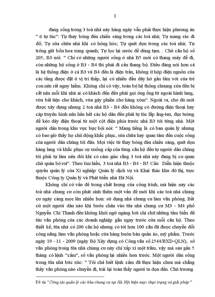 image for page Công tác quản lý các khu chung cư tại Hà Nội hiện nay thực trạng và giải pháp 1