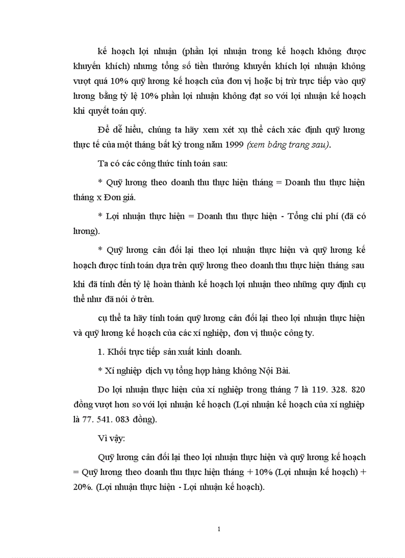 image for page Hoàn thiện công tác lao động tiền lương ở công ty Dịch vụ Hàng không sân bay Nội Bài