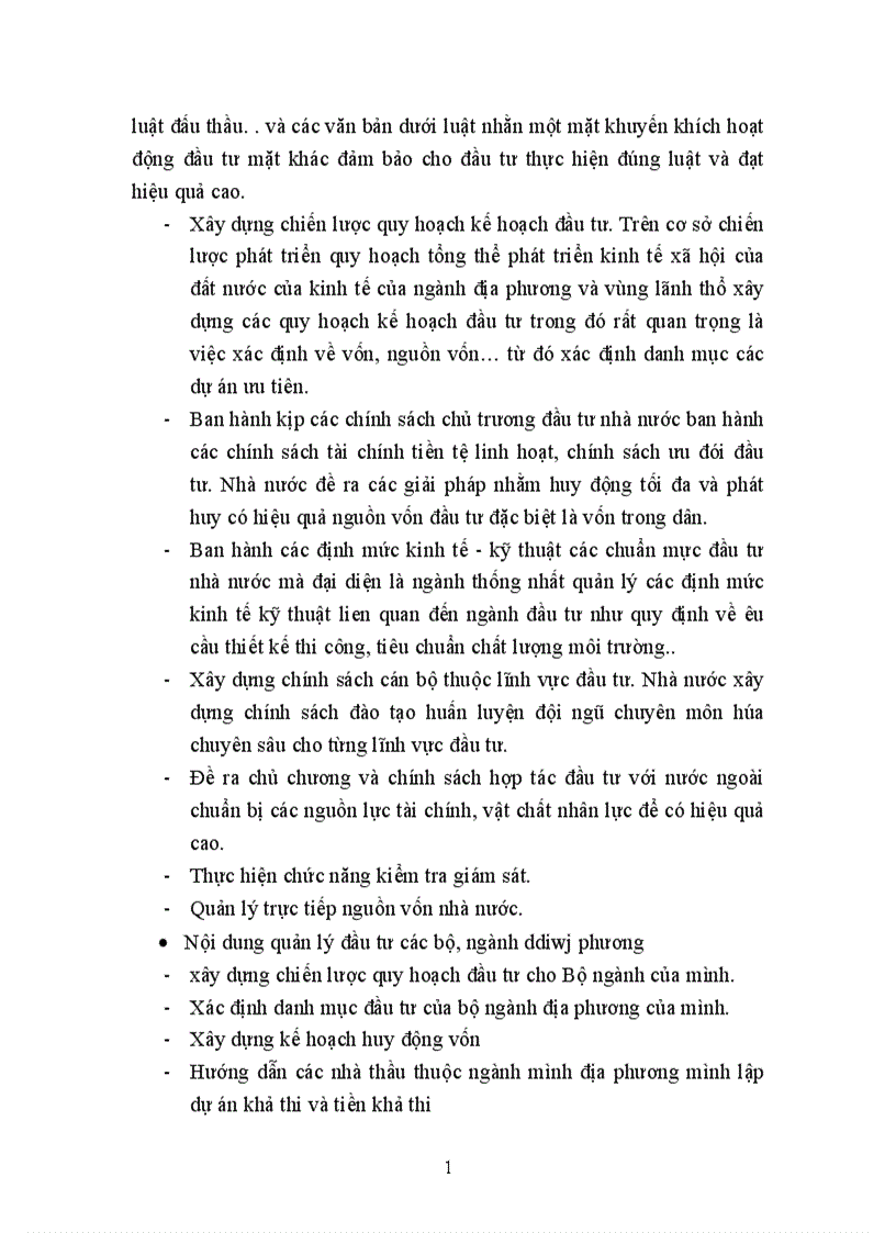 image for page tình hình hoạt và quản lý hoạt động đầu tư nói chung và công ty cổ phần tân phát nói riêng