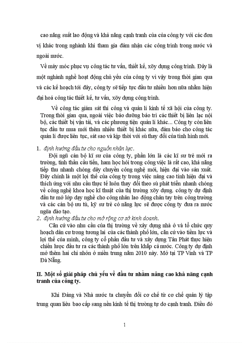 image for page tình hình hoạt và quản lý hoạt động đầu tư nói chung và công ty cổ phần tân phát nói riêng