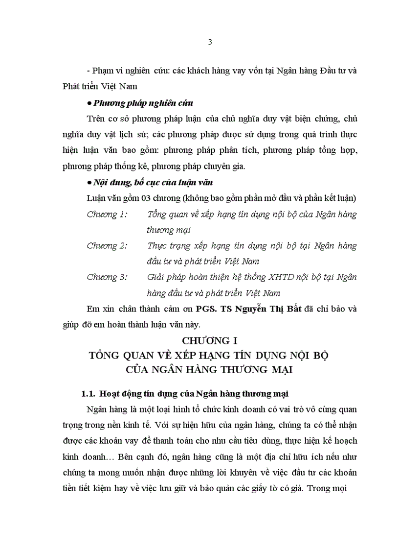 image for page Hoàn thiện hệ thống xếp hạng tín dụng nội bộ tại Ngân hàng Đầu tư và Phát triển Việt Nam 1