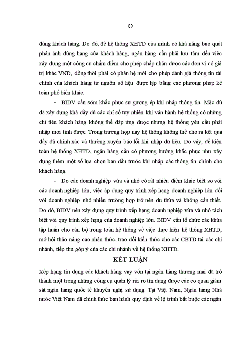 image for page Hoàn thiện hệ thống xếp hạng tín dụng nội bộ tại Ngân hàng Đầu tư và Phát triển Việt Nam 1