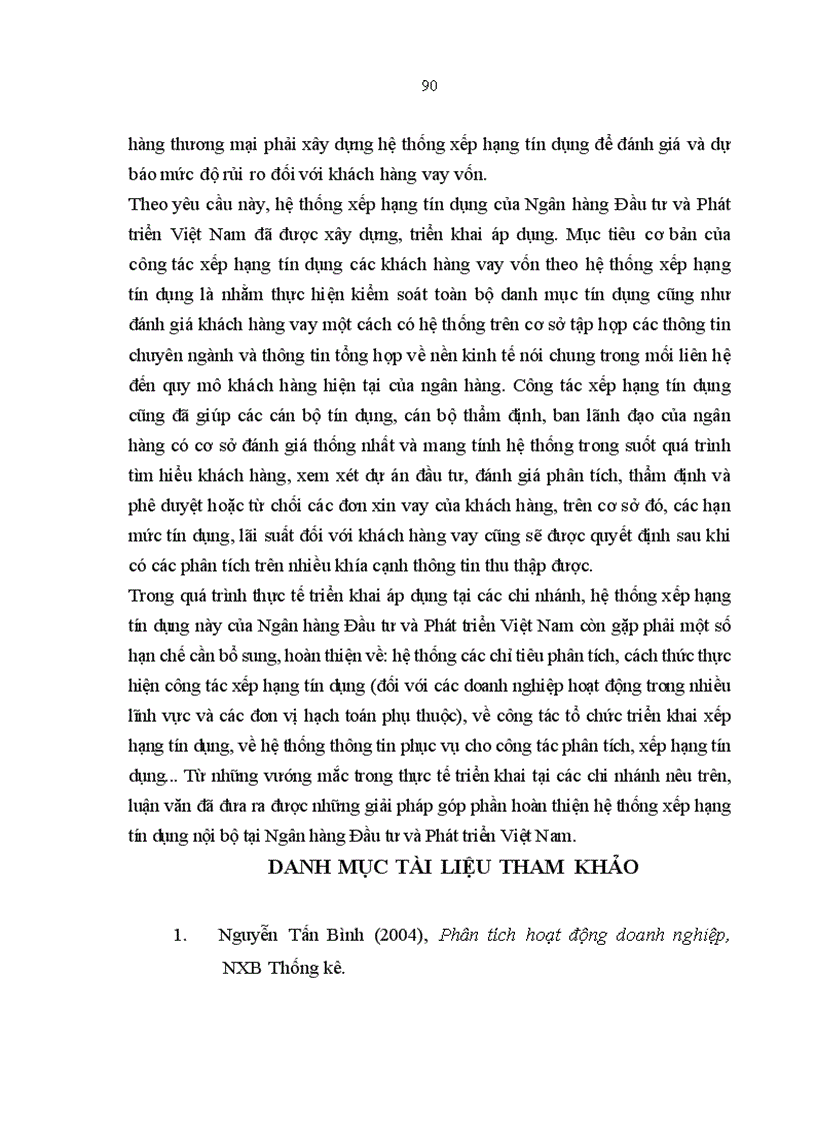 image for page Hoàn thiện hệ thống xếp hạng tín dụng nội bộ tại Ngân hàng Đầu tư và Phát triển Việt Nam 1