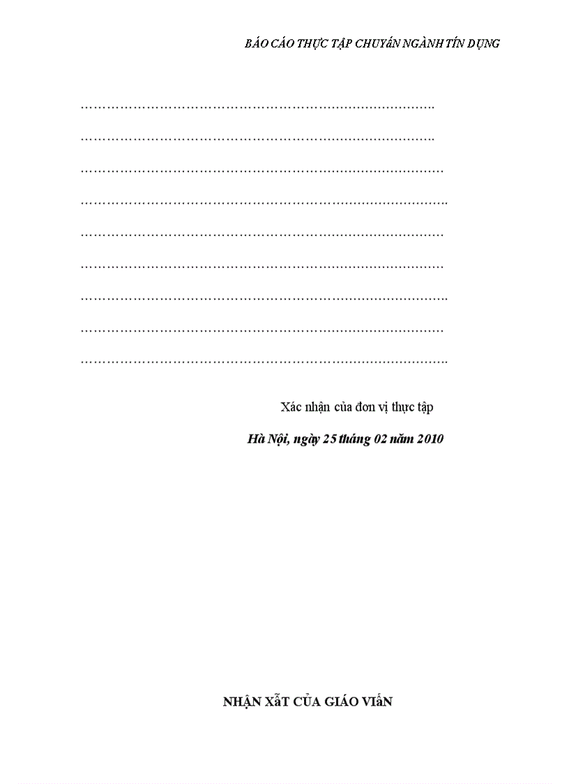 image for page Báo cáo thực tập tốt nghiệp tại Ngân hàng TMCP Công thương Việt Nam Chi nhánh Đống Đa Hà Nội