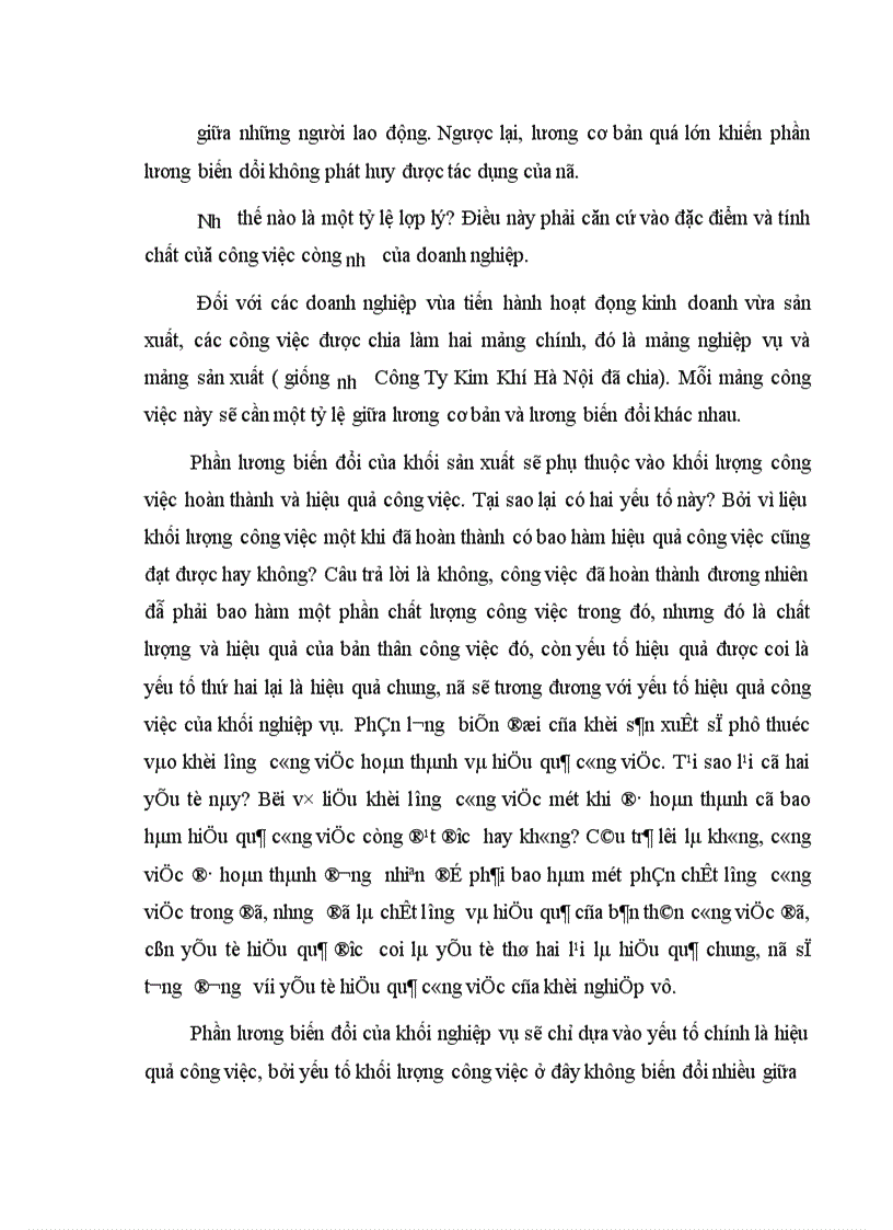 image for page Một số giải pháp nhằm hoàn thiện công tác quản lý tiền lương tại Công ty kim khí Hà Nội
