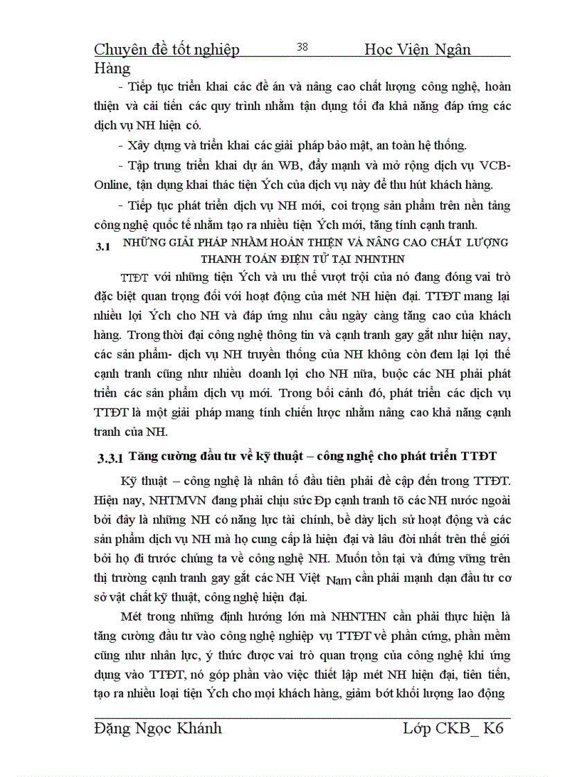 image for page Một số giải pháp nhằm hoàn thiện và phát triển TTĐT tại NHNTHN