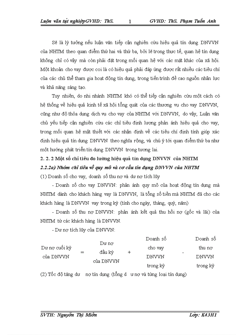 image for page Nâng cao hiệu quả hoạt động cho vay đối với doanh nghiệp vừa và nhỏ tại chi nhánh NHCT Hoàn Kiếm Thực trạng và giải pháp
