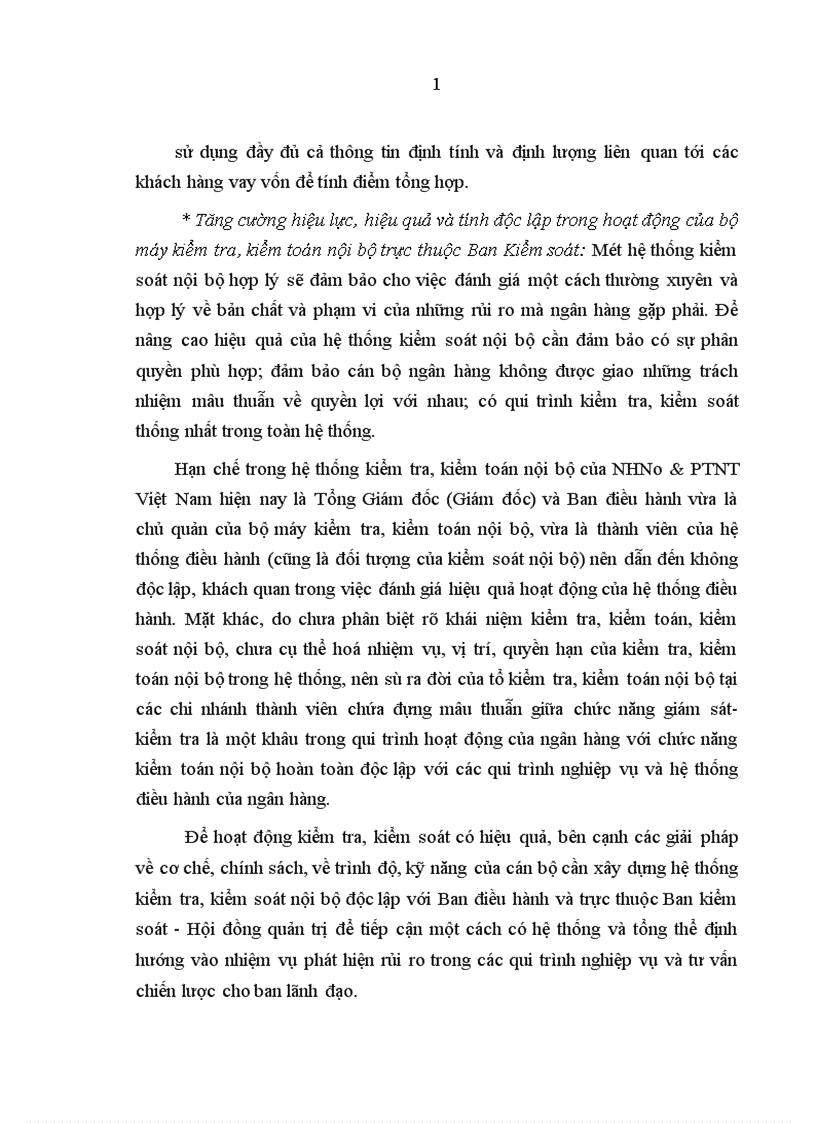 image for page Quản lý rủi ro tín dụng trong hoạt động kinh doanh của NHNo PTNT Quảng Nam