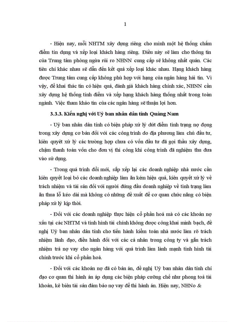 image for page Quản lý rủi ro tín dụng trong hoạt động kinh doanh của NHNo PTNT Quảng Nam