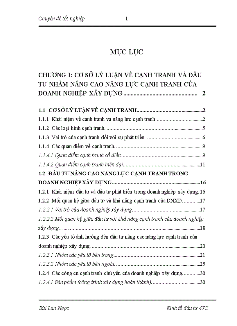 image for page Đầu tư nâng cao năng lực cạnh tranh tại công ty cổ phần đầu tư xây dựng và phát triển đô thị Lilama 1