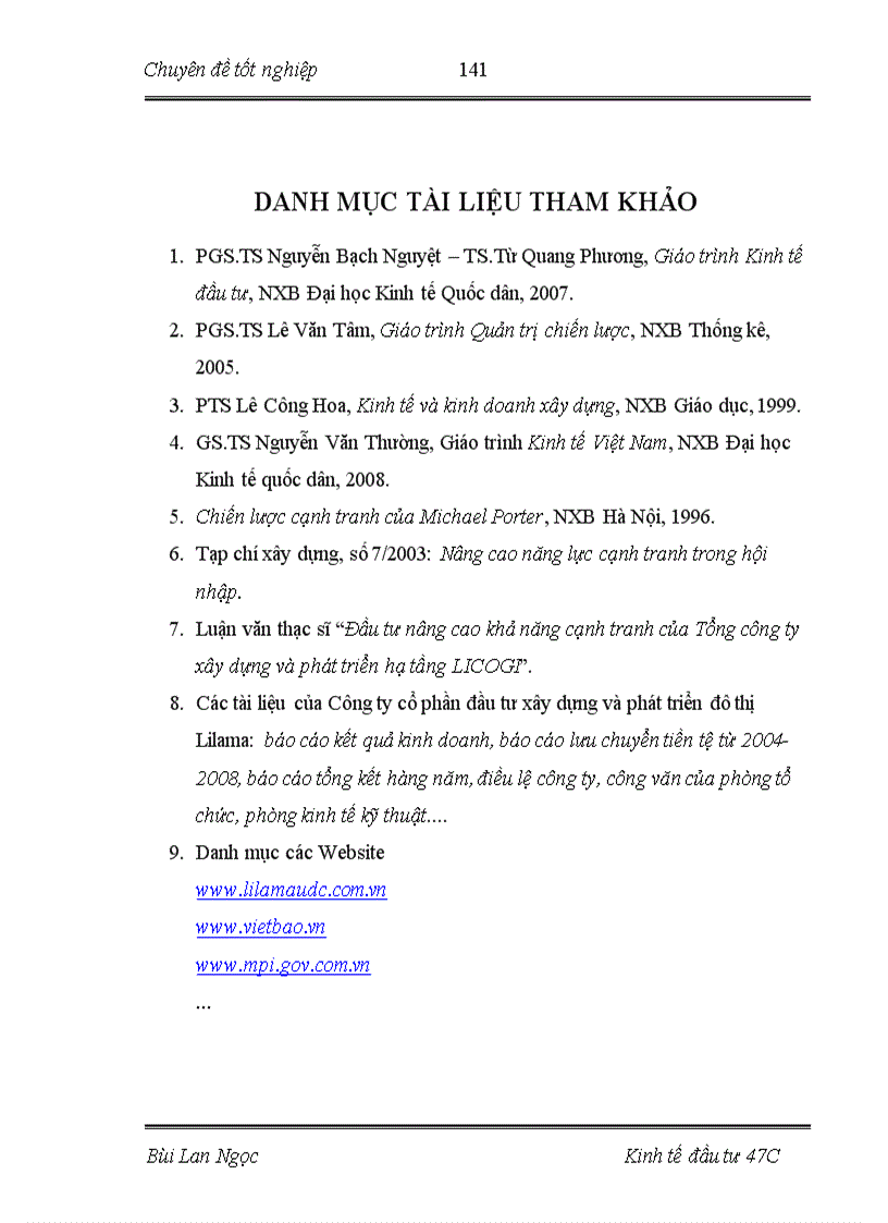 image for page Đầu tư nâng cao năng lực cạnh tranh tại công ty cổ phần đầu tư xây dựng và phát triển đô thị Lilama 1