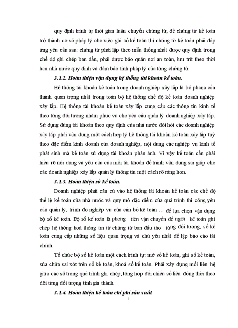 image for page Một số ý kiến đóng góp nhằm hoàn thịên kế toán chi phí sản xuất và tính giá thành sản phẩm xây lắp Xí nghiệp xây lắp I 1