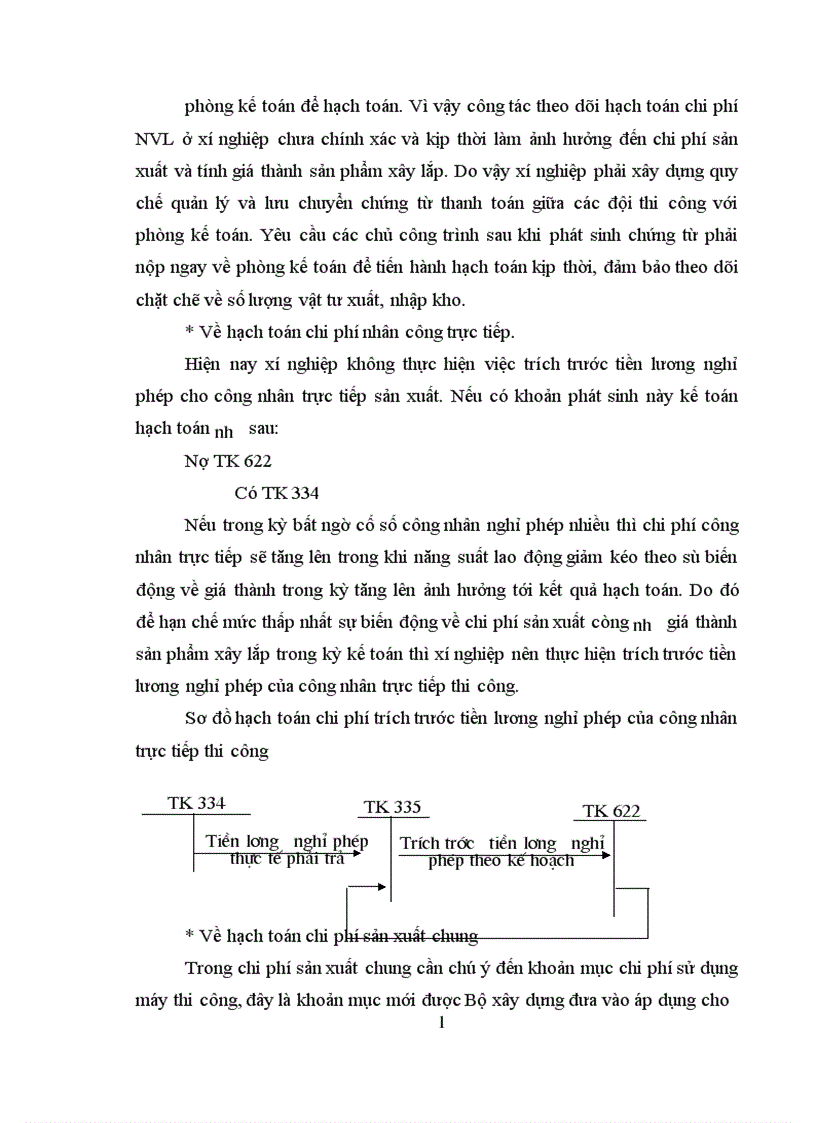 image for page Một số ý kiến đóng góp nhằm hoàn thịên kế toán chi phí sản xuất và tính giá thành sản phẩm xây lắp Xí nghiệp xây lắp I 1