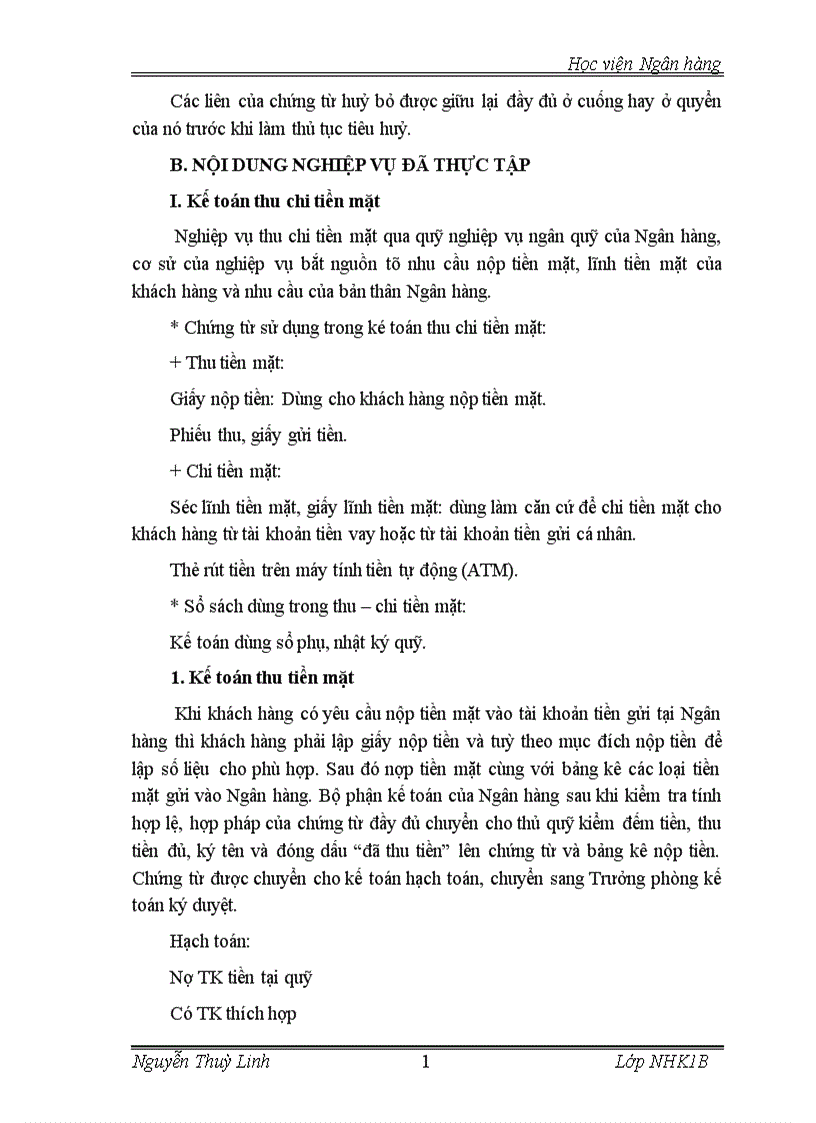 image for page Báo cáo thực tập tổng hợp tại NHĐT PT Quang trung