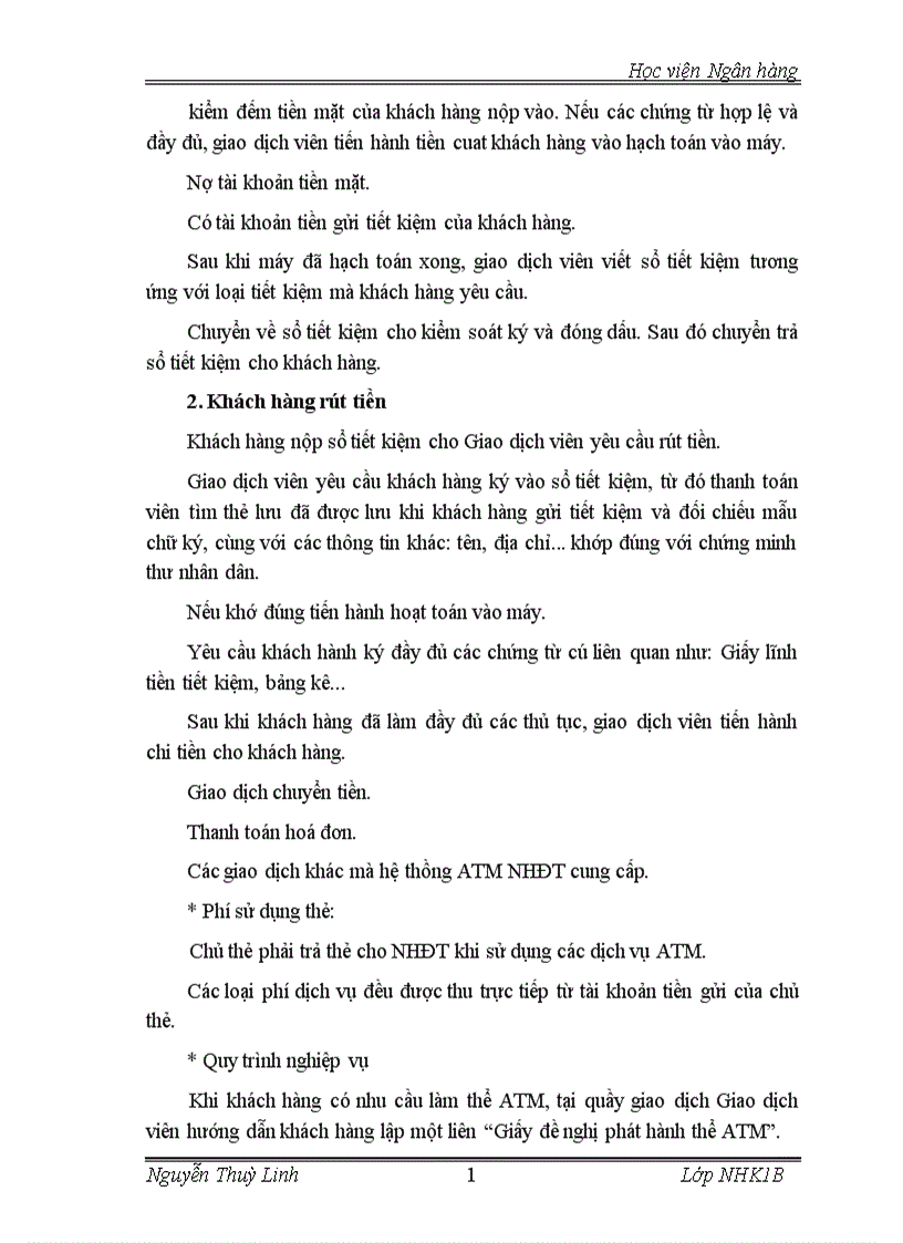 image for page Báo cáo thực tập tổng hợp tại NHĐT PT Quang trung