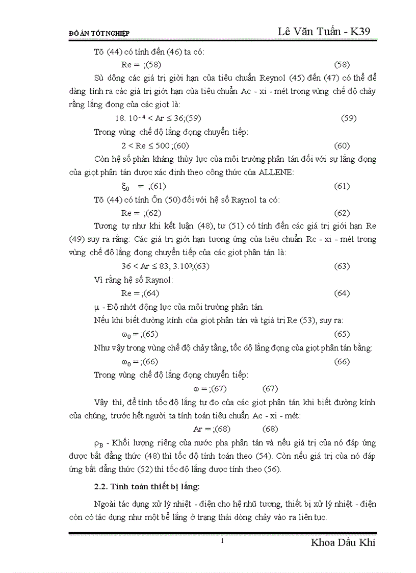 image for page Nghiên cứu những phương pháp phá nhũ để nâng cao hiệu quả xử lý nhũ tương nghịch và sơ đồ công nghệ xử lý dầu trên trạm rót dầu không bến Chí Linh 1
