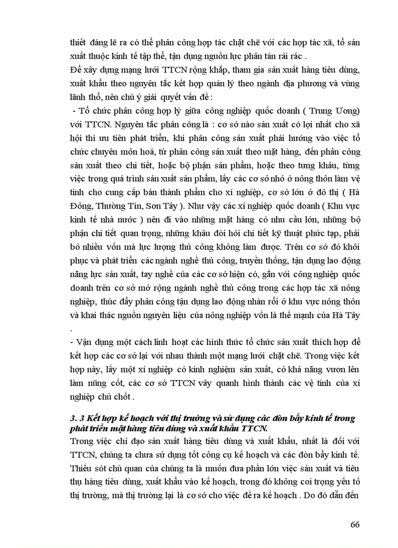 image for page Phương hướng phát triển tiểu thủ công nghiệp TTCN Tỉnh Hà Tây trong giai đoạn 2001 2005