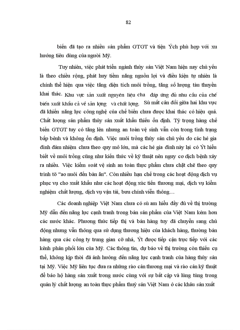 image for page Năng lực cạnh tranh của hàng thủy sản Việt Nam trên thị trường Mỹ
