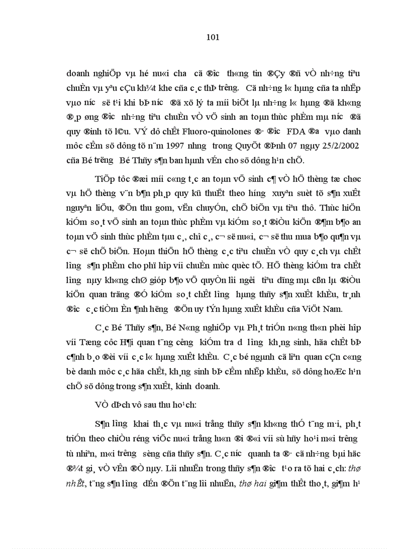 image for page Năng lực cạnh tranh của hàng thủy sản Việt Nam trên thị trường Mỹ
