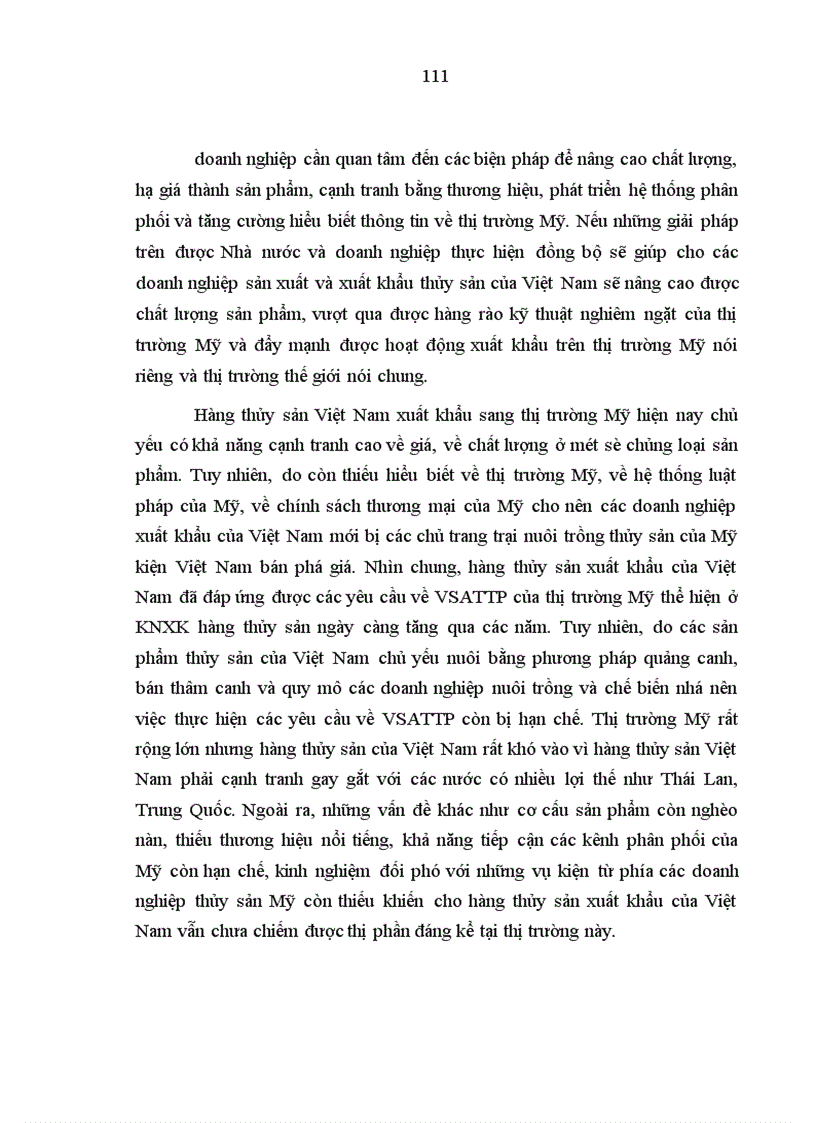 image for page Năng lực cạnh tranh của hàng thủy sản Việt Nam trên thị trường Mỹ