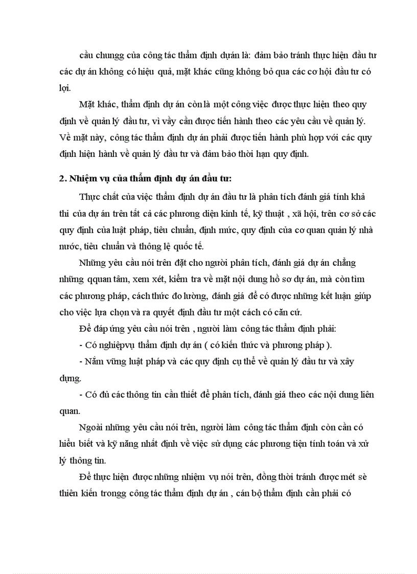 image for page Thực trạng thẩm định dự án đầu tư tại Sở kế hoạch đầu tư Hà Tây 1