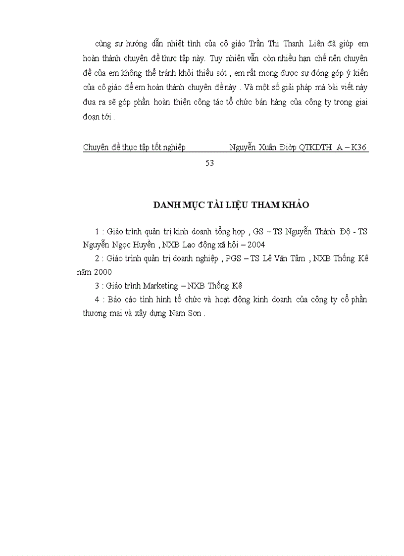 image for page Hoàn thiện công tác tổ chức bán hàng tại công ty cổ phần thương mại và xây dựng Nam Sơn 1