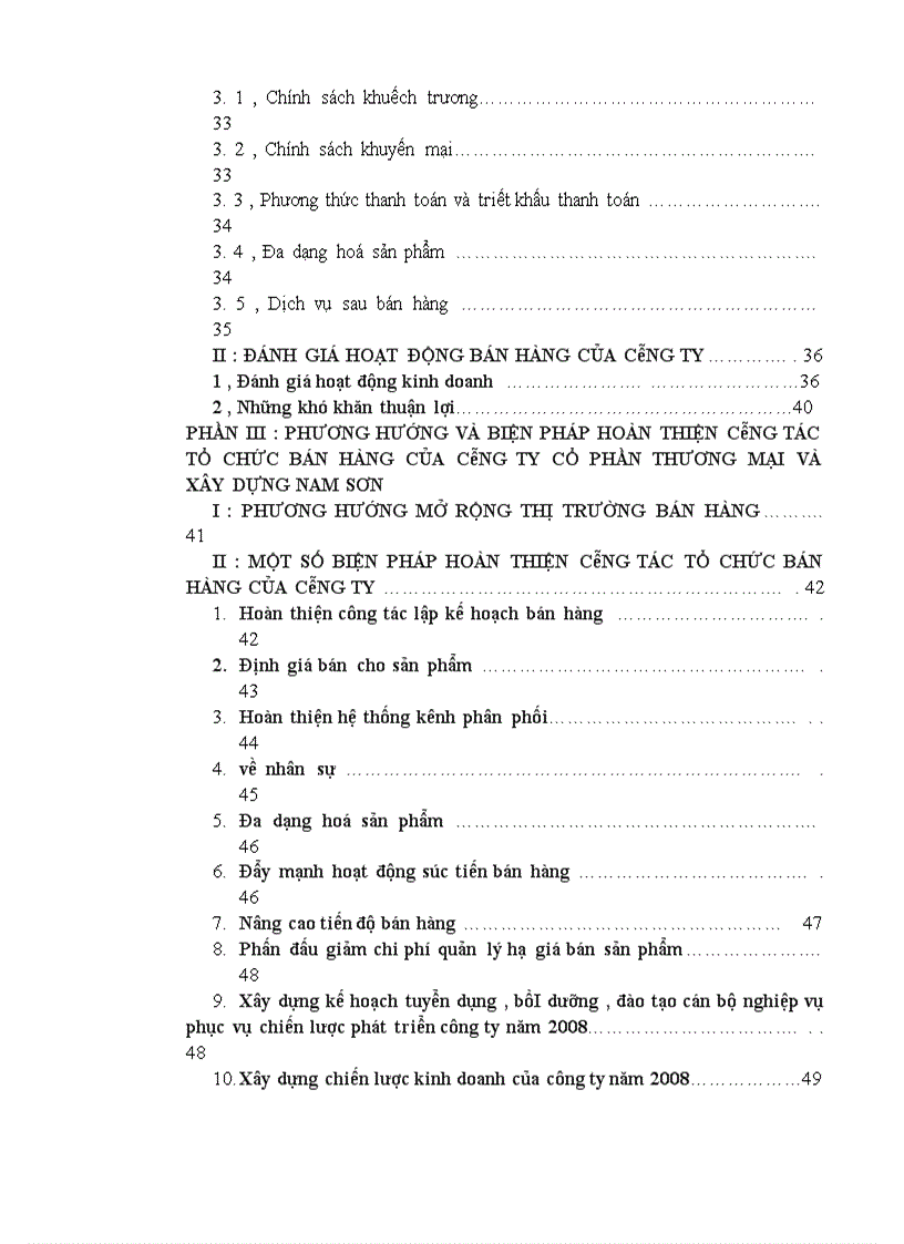 image for page Hoàn thiện công tác tổ chức bán hàng tại công ty cổ phần thương mại và xây dựng Nam Sơn 1