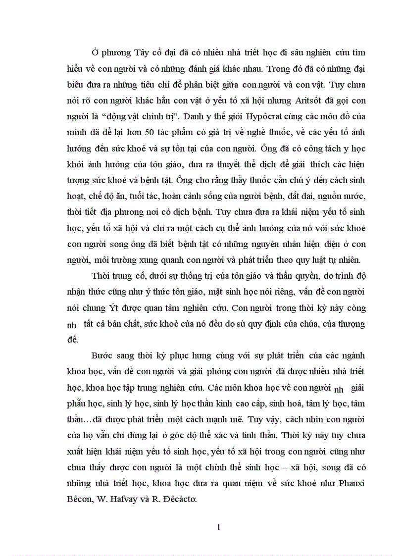 image for page ảnh hưởng của yếu tố sinh học và yếu tố xã hội đến sức khoẻ con người và một số giải pháp cơ bản nhằm nâng cao sức khoẻ con người Vịêt Nam hiện nay