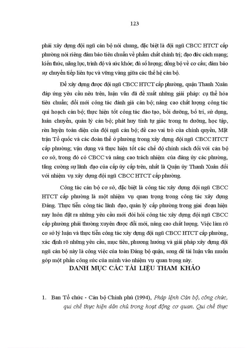 image for page Xây dựng đội ngũ cán bộ chủ chốt của hệ thống chính trị cấp phường quận Thanh Xuân thành phố Hà Nội giai đoạn hiện nay