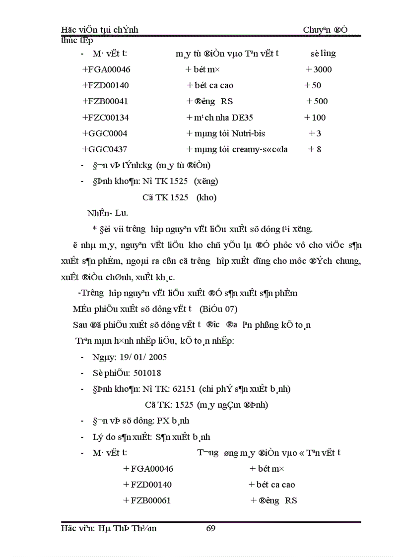image for page Tổ chức công tác kế toán nguyên vật liệu tại Nhà máy bánh kẹo Hữu nghị Hà nội 1