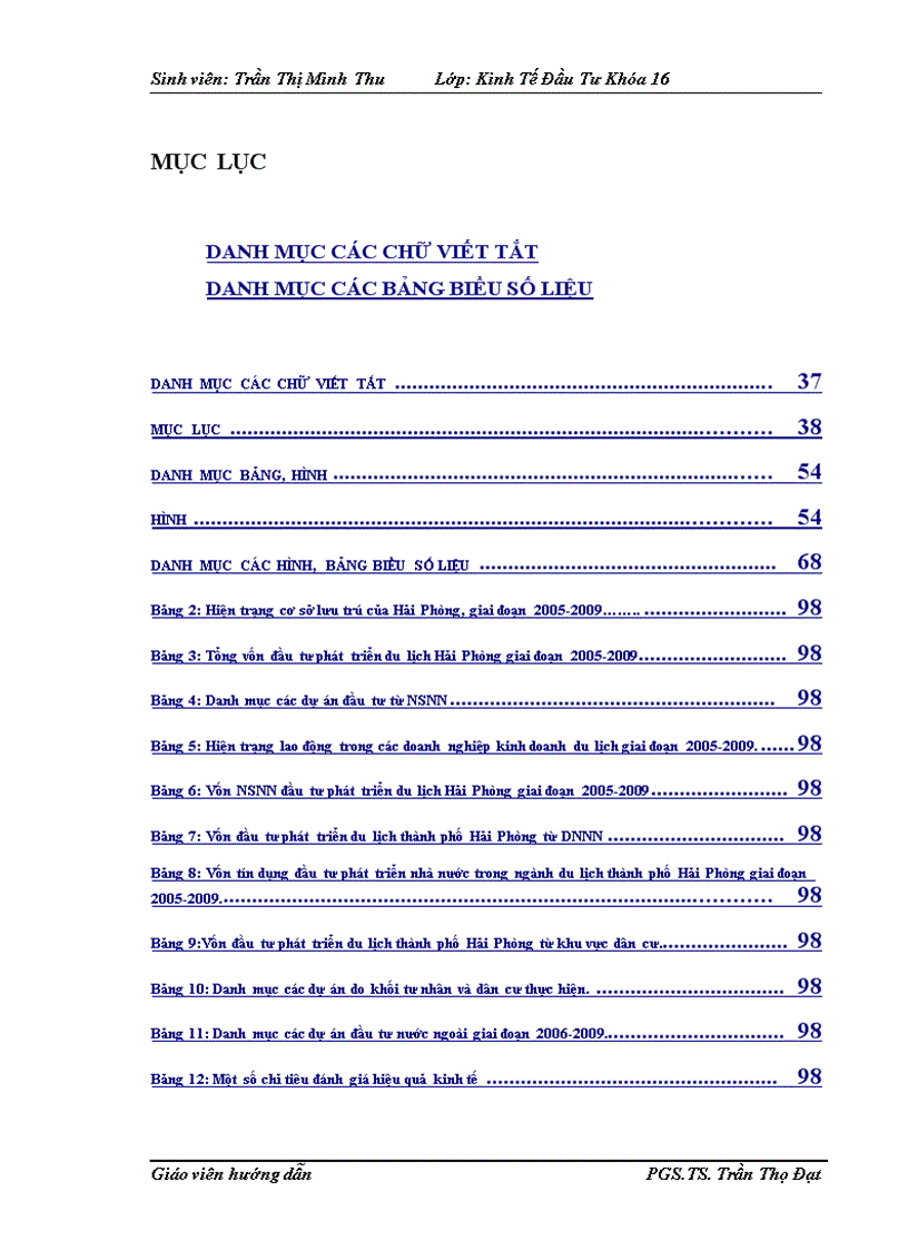 image for page Đầu tư phát triển du lịch tại Hải Phòng giai đoạn 2006 2009