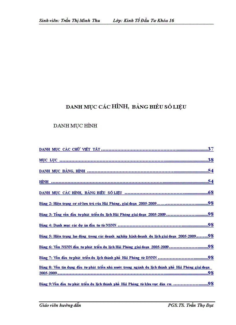 image for page Đầu tư phát triển du lịch tại Hải Phòng giai đoạn 2006 2009