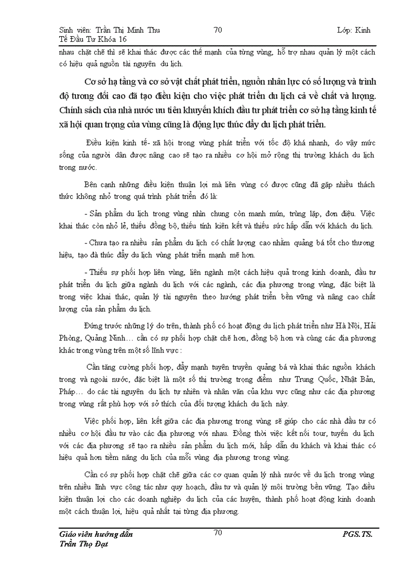 image for page Đầu tư phát triển du lịch tại Hải Phòng giai đoạn 2006 2009