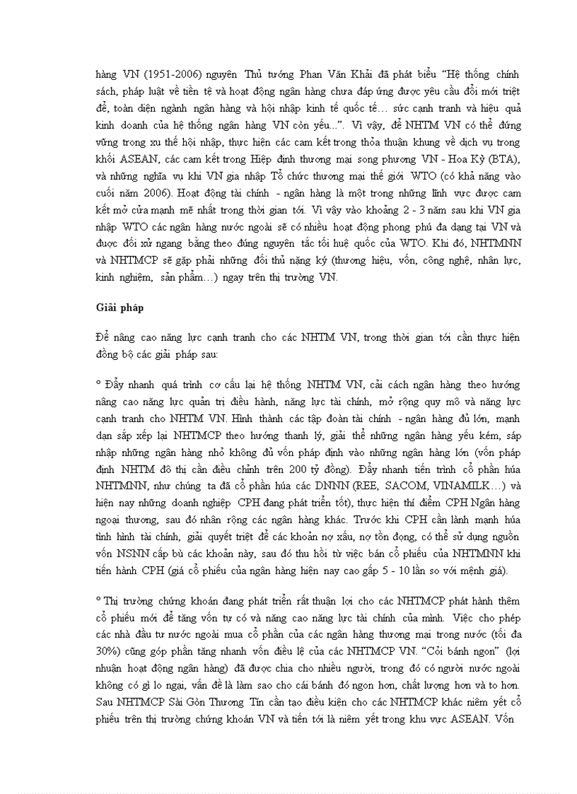 image for page Ứng dụng ma trận SWOT để hình thành chiến lược kinh doanh của Ngân hàng Công thương Việt Nam 1