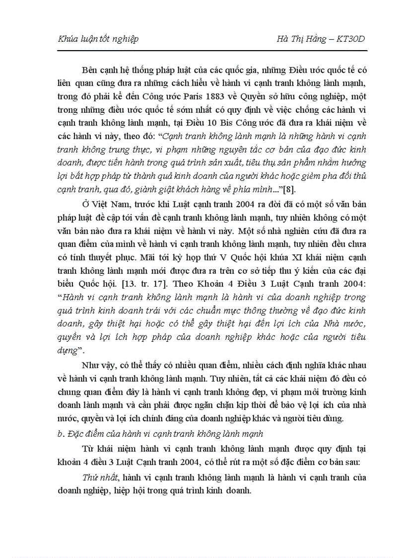 image for page Pháp luật chống cạnh tranh không lành mạnh ở Việt Nam Một số vấn đề lý luận và thực tiễn