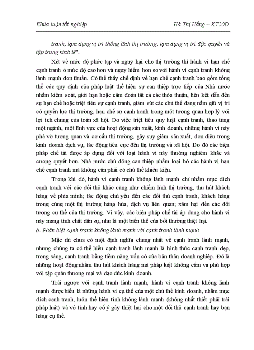 image for page Pháp luật chống cạnh tranh không lành mạnh ở Việt Nam Một số vấn đề lý luận và thực tiễn