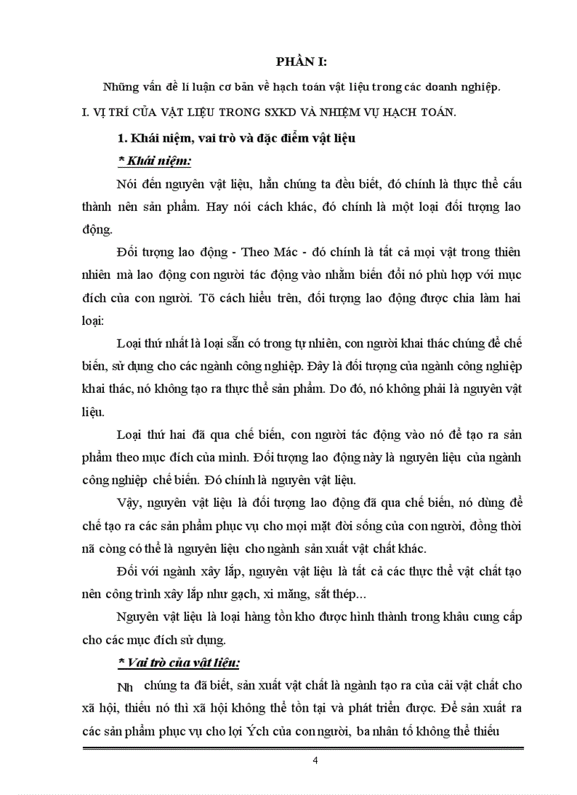 image for page Hoàn thiện Kế toán nguyên vật liệu tại chi nhánh công ty cổ phần lắp máy điện nước và xây dựng Xí nghiệp xây lắp số 6