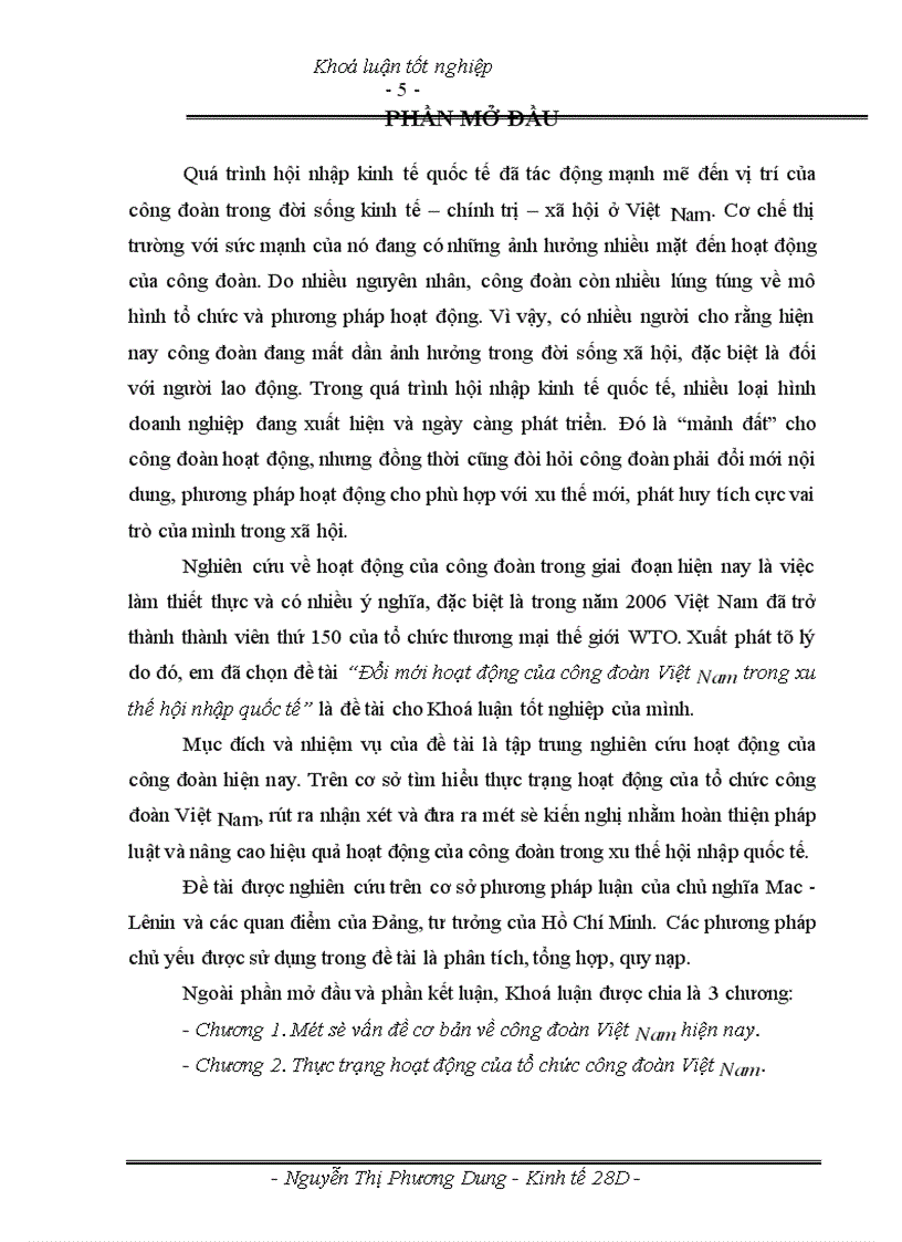 image for page Đổi mới hoạt động của công đoàn Việt Nam trong xu thế hội nhập quốc tế