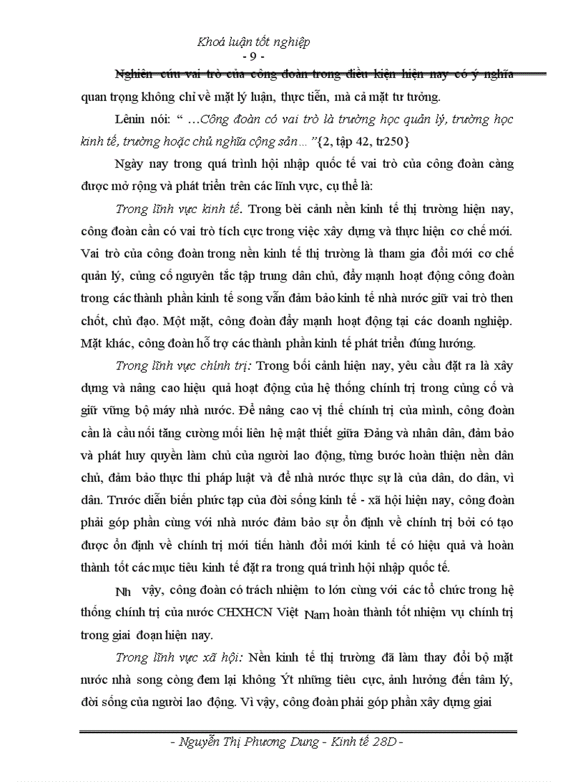 image for page Đổi mới hoạt động của công đoàn Việt Nam trong xu thế hội nhập quốc tế