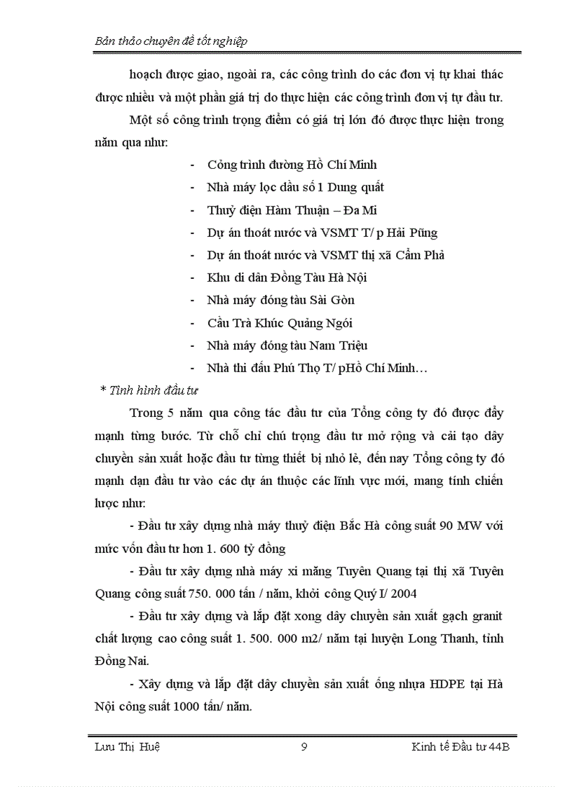 image for page Một số giải pháp về đầu tư nhằm nâng cao khả năng cạnh tranh của Tổng công ty Xây dựng và Phát triển hạ tầng 1