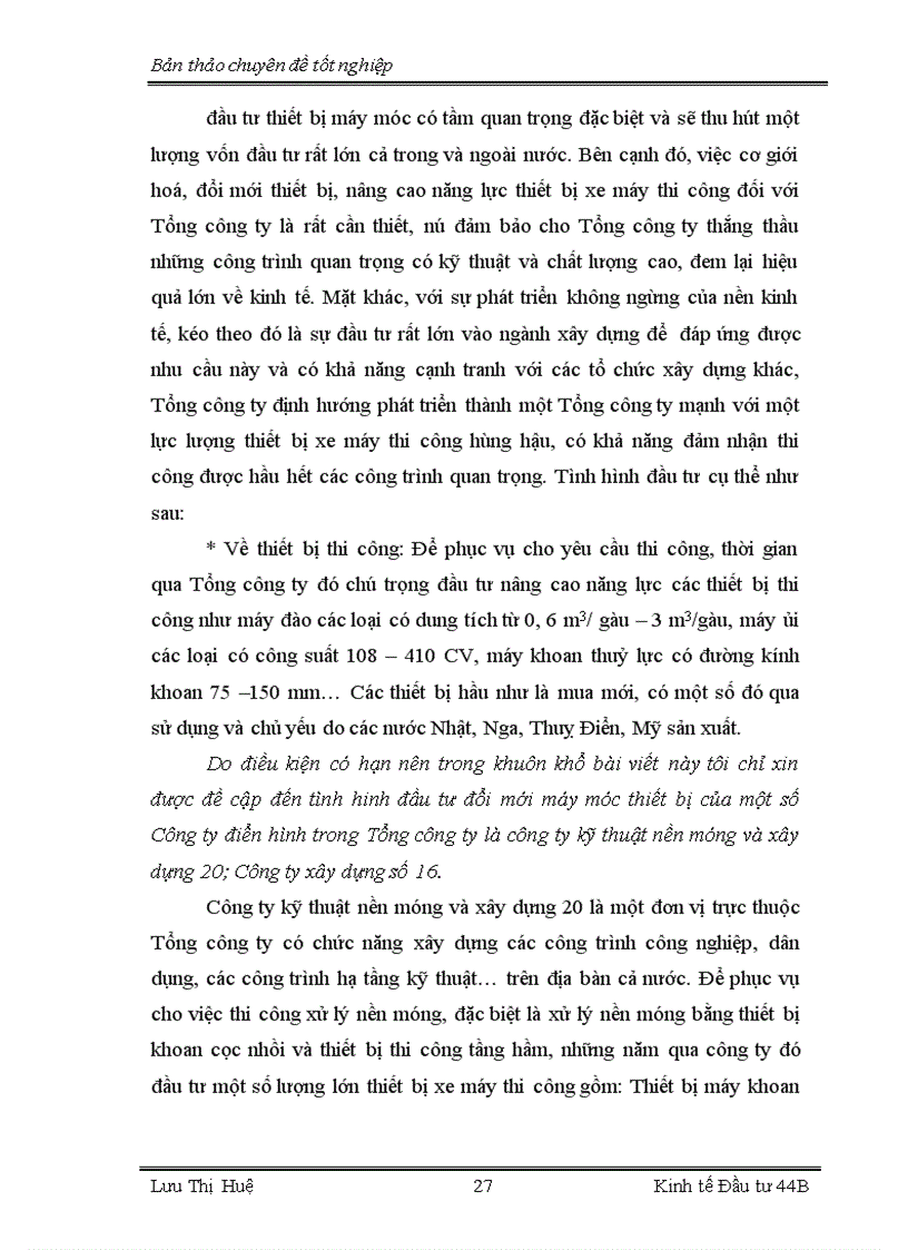 image for page Một số giải pháp về đầu tư nhằm nâng cao khả năng cạnh tranh của Tổng công ty Xây dựng và Phát triển hạ tầng 1