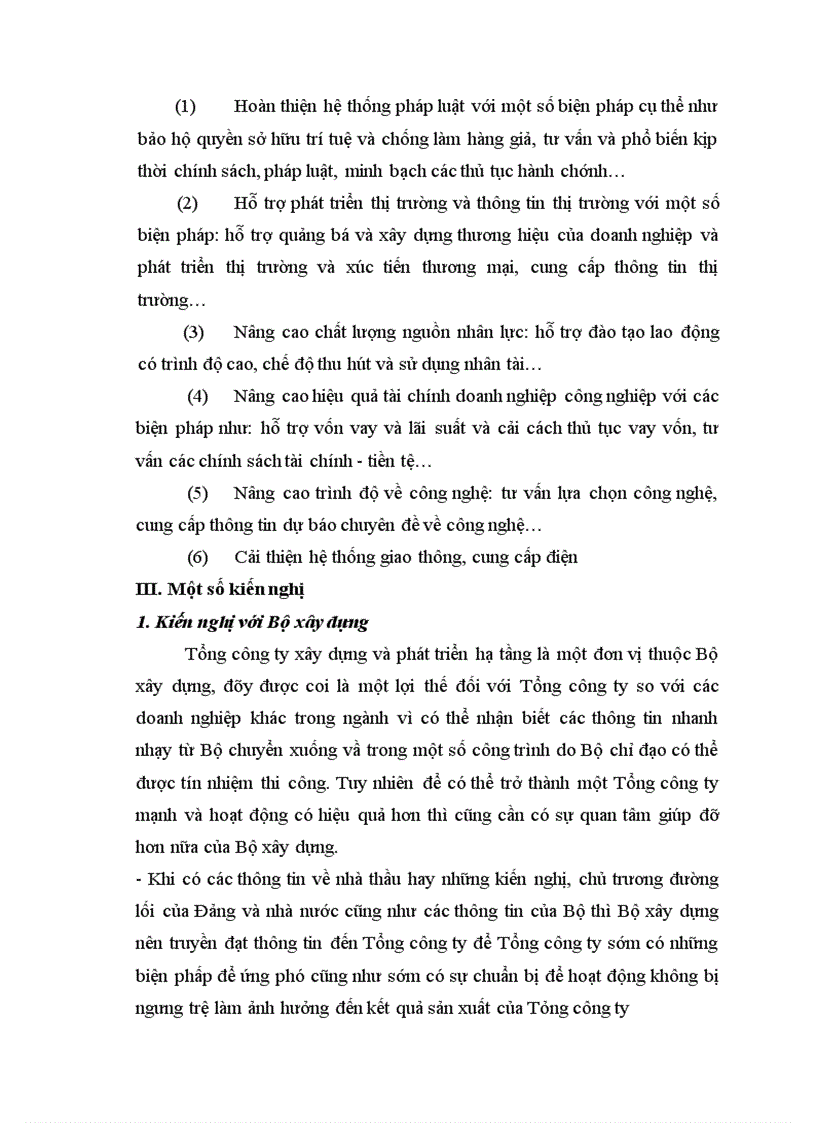 image for page Một số giải pháp về đầu tư nhằm nâng cao khả năng cạnh tranh của Tổng công ty Xây dựng và Phát triển hạ tầng 1