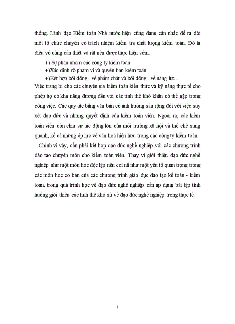 image for page Chủ nghĩa Mác Lênin và tư tưởng Hồ Chí Minh về đạo đức với vấn đề đạo đức nghề nghiệp của kiểm toán viên