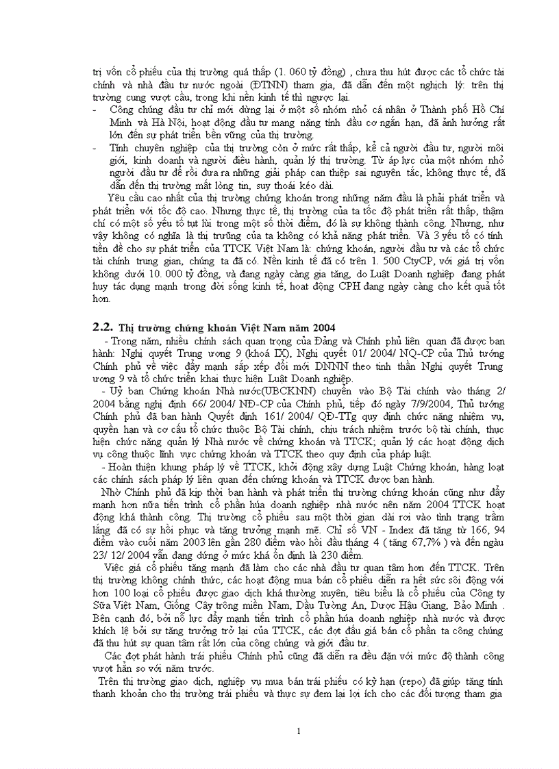 image for page Quá trình hình thành và phát triển của thị trường chứng khoán Việt Nam