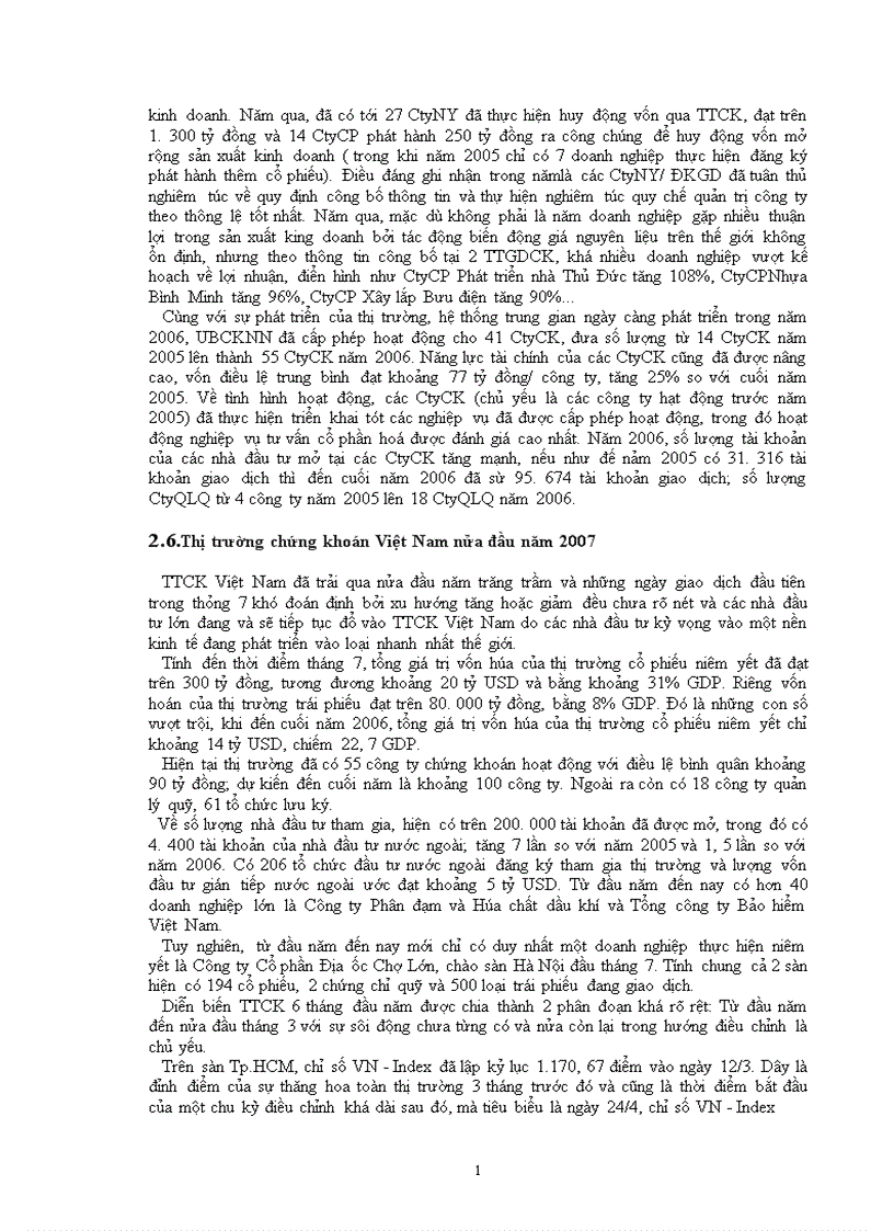 image for page Quá trình hình thành và phát triển của thị trường chứng khoán Việt Nam