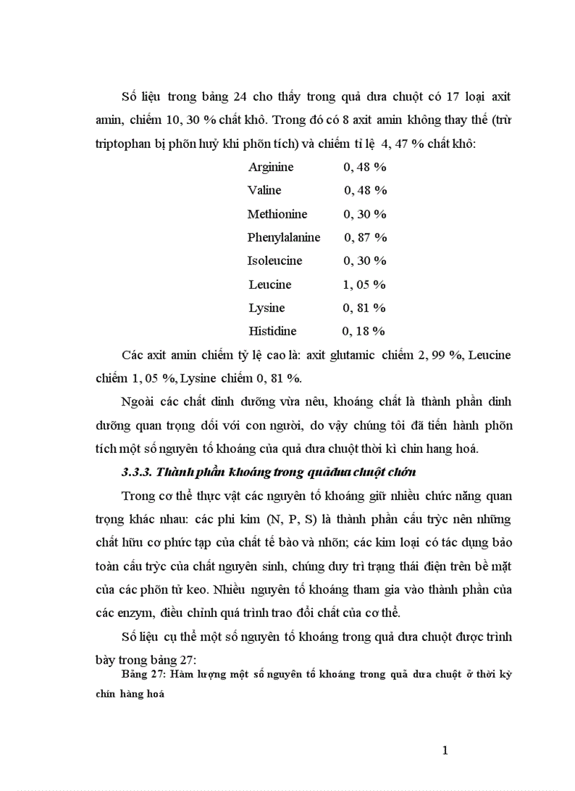 image for page Động thái một số chỉ tiêu sinh li hóa sinh theo tiến trình phát triển của quả dưa chuột Cucumis sativus L tại Sóc Sơn Hà Nội 1